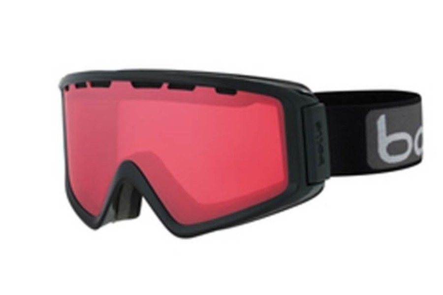 Goggles Bolle | Bolle Z5 Otg Goggles 21500 Shiny Black W/ Vermillon Gun Lens