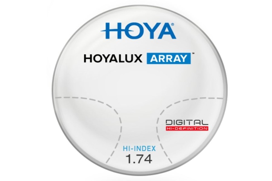 Lenses Hoya | Hoya Hoyalux Array 2 - Hi-Index 1.74 - Progressive Lenses