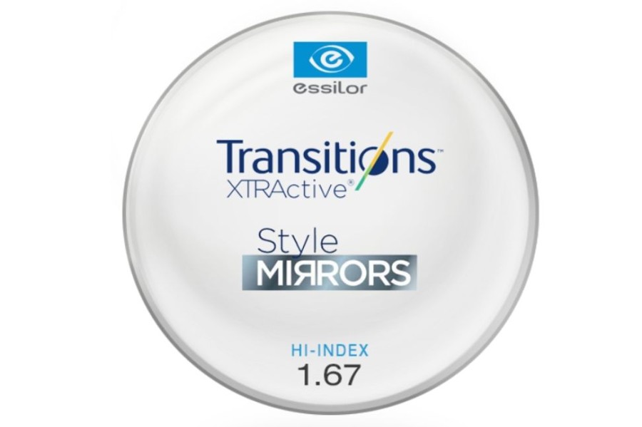 Lenses Essilor | Essilor Transitions® Xtractive® - Hi-Index 1.67 Lenses