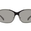 Sunglasses Prada | Prada Pr 59Fs Sunglasses Sat Pewter W/Violet/Grape Lenses 5Ak6S1