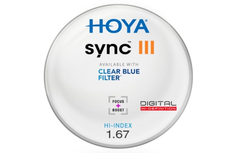 Lenses Hoya | Hoya Hoya Sync Iii - Hi-Index 1.67 - Single Vision Lenses