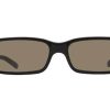 Sunglasses Prada | Prada Pr 10Cs Sunglasses Sat Black W/Lite Brown Lenses - (1Ab-4M1/)