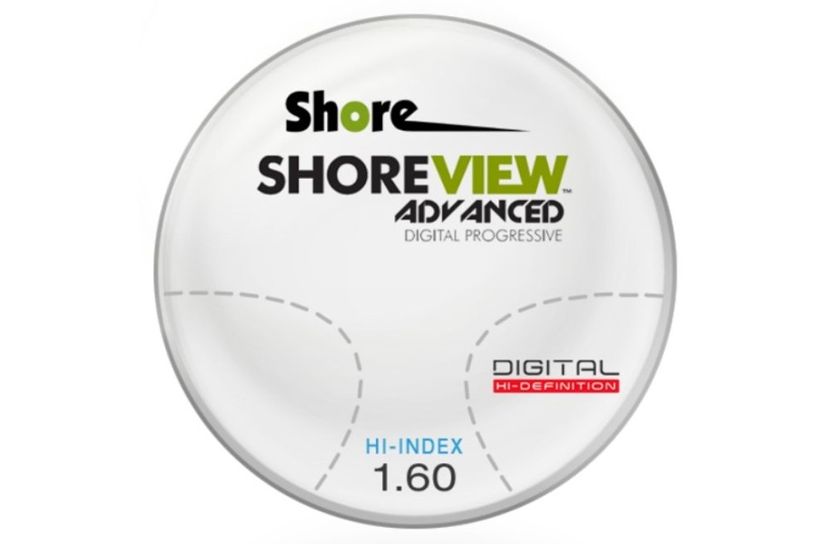 Lenses Shore Lens | Shore Lens Shoreview Digital Advanced - Hi-Index 1.60 - Progressive Lenses