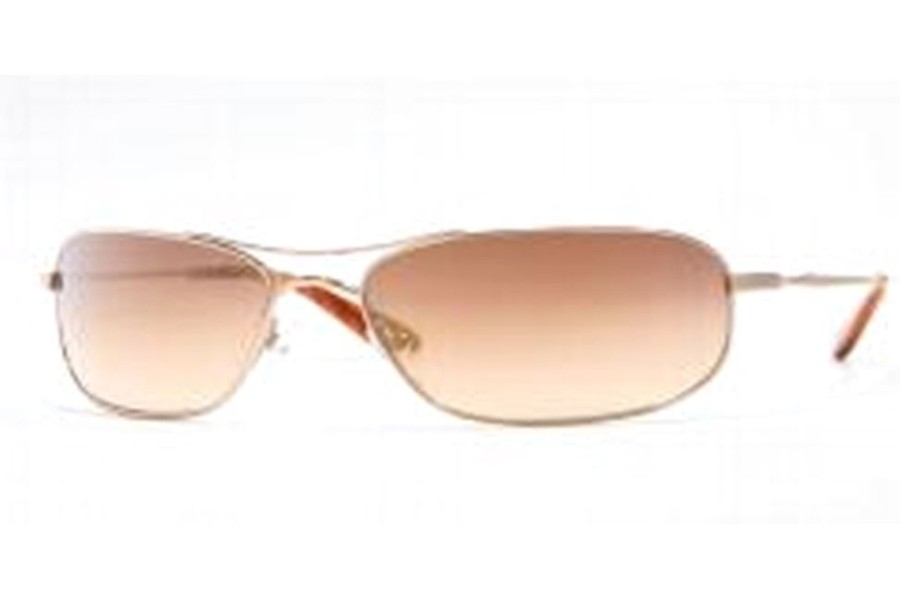 Sunglasses Brooks Brothers | Brooks Brothers Bb 428St Sunglasses 10015A Gold W/ Brown Gradient