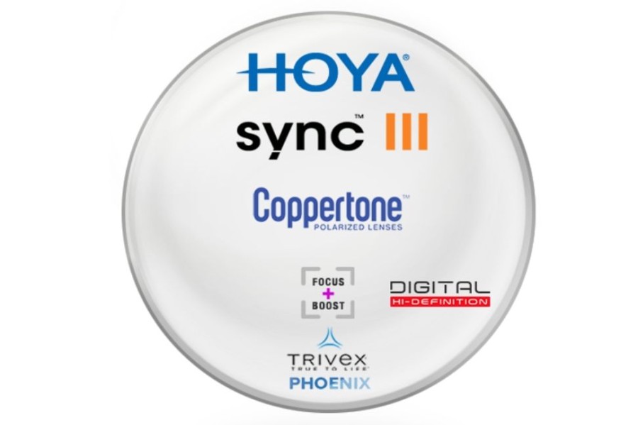 Lenses Hoya | Hoya Hoya Sync Iii - Coppertone® Polarized - Phoenix® Trivex - Single Vision Lenses