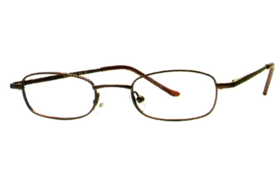 Eyeglasses 1 | Value Metalflex Metalflex 1004 Eyeglasses Shiny Brown