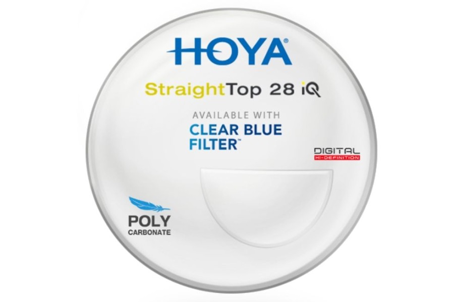 Lenses Hoya | Hoya Hoya Straighttop 28 Iq - Polycarbonate - (Flat-Top Ft28) Bifocal Lenses