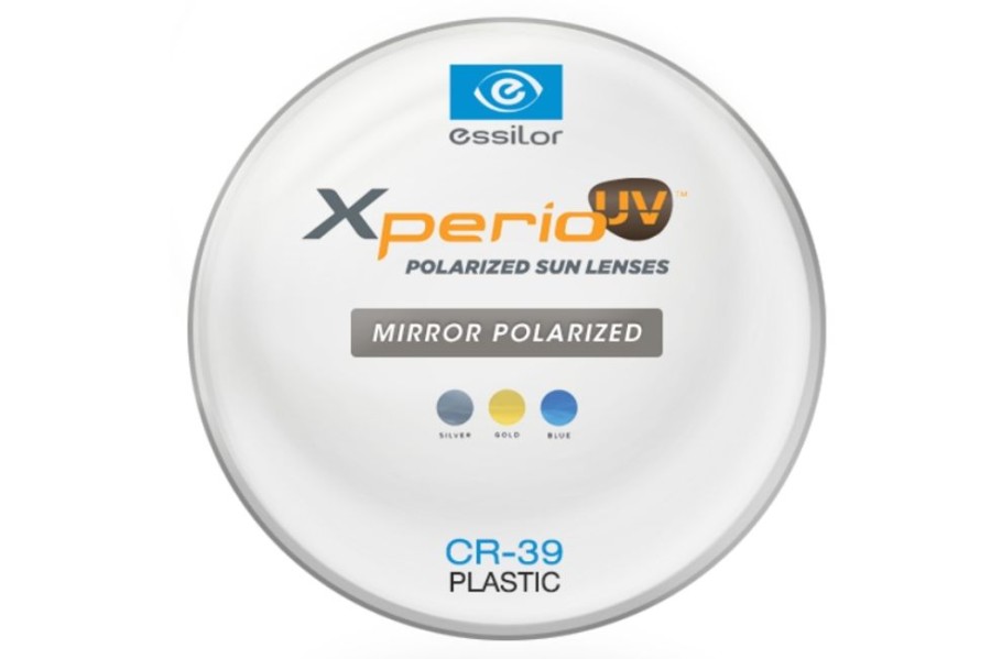 Lenses Essilor | Essilor Xperio Uv Mirror Polarized W/Back Side Ar Coating - Plastic Cr-39 Lenses