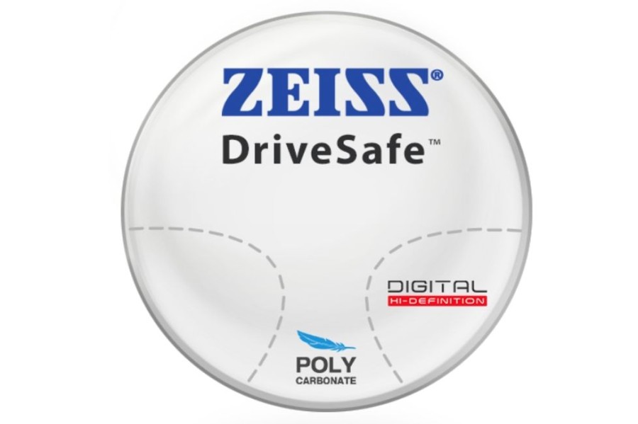 Lenses ZEISS | Zeiss Zeiss Drivesafe With Drivesafe Anti-Glare - Polycarbonate - Progressive Lenses