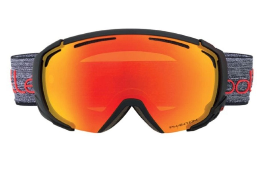 Goggles Bolle | Bolle Supreme Otg Goggles 21790 Matte Dark Grey & Red/Fire Red