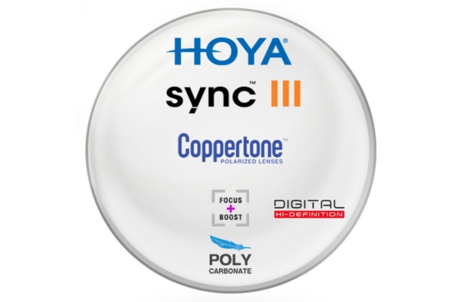 Lenses Hoya | Hoya Hoya Sync Iii - Coppertone® Polarized - Polycarbonate - Single Vision Lenses