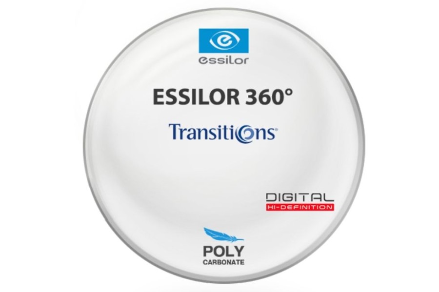 Lenses Essilor | Essilor Essilor 360 Digital Transitions® 8 - Polycarbonate Lenses