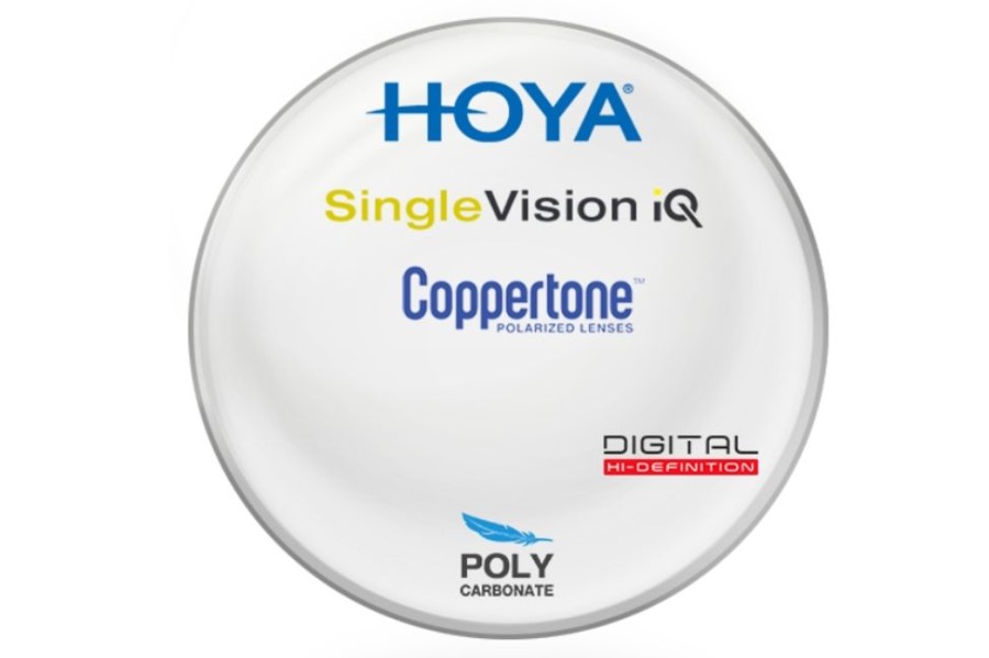 Lenses Hoya | Hoya Hoya Single Vision Iq - Coppertone® Polarized - Polycarbonate - Single Vision Lenses