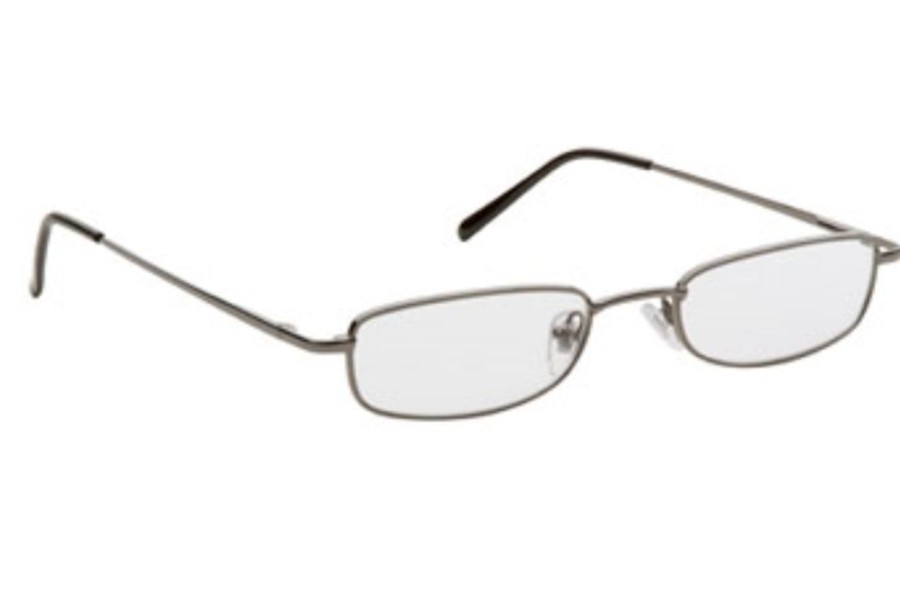 Readers Hilco Readers | Hilco Readers Vr106 Gunmetal Half-Eye Reader Readers