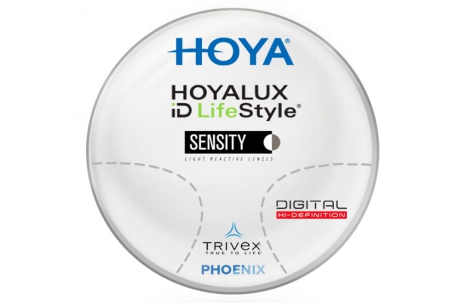 Lenses Hoya | Hoya Hoyalux Id Lifestyle 3 - Sensity® - Phoenix® Trivex - Progressive Lenses