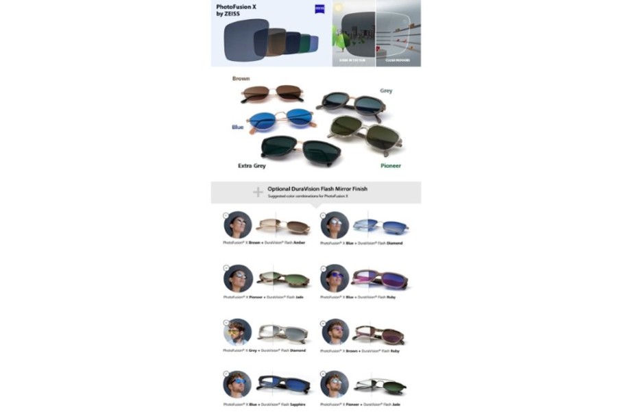 Lenses ZEISS | Zeiss Zeiss Drivesafe With Drivesafe Anti-Glare - Photofusion X - Polycarbonate - Progressive Lenses