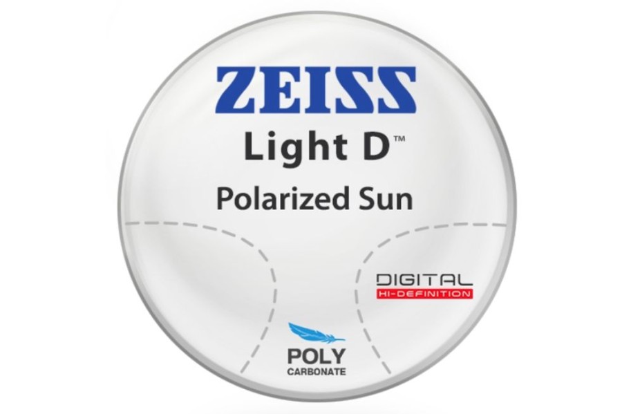 Lenses ZEISS | Zeiss Zeiss Light D - Polarized - Polycarbonate - Progressive Lenses